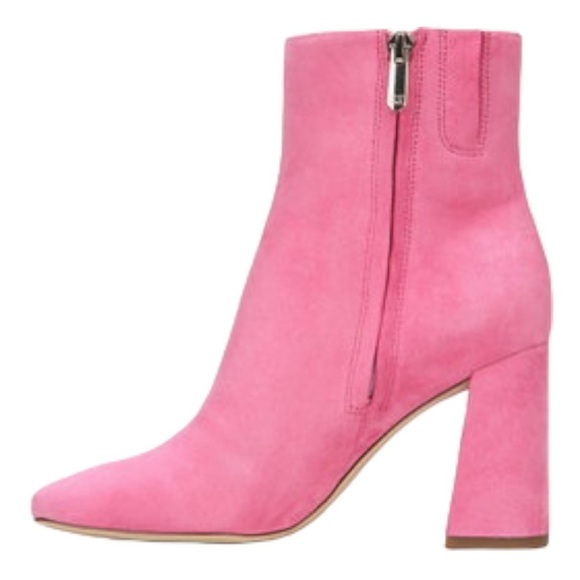 Sam Edelman Codie Booties pink suede - Picture 2 of 15